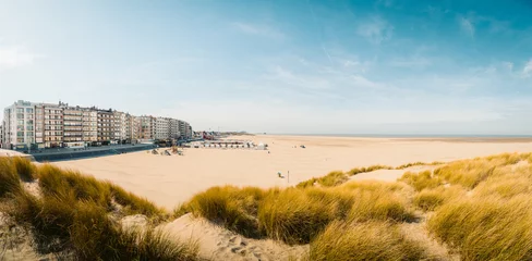 Foto op Canvas Strand van Zeebrugge, regio Vlaanderen, België © JFL Photography