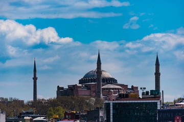 Fototapeta na wymiar Istanbul Hagia Sophia