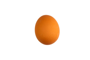chicken egg isolated on white background