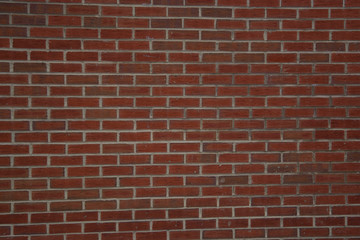 Red brick wall for background texture. Old, english brick wall.