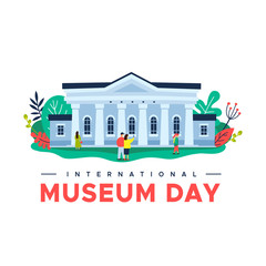 Vector illustration of International Museum Day