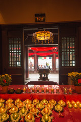 A buddhist temple in Singapore