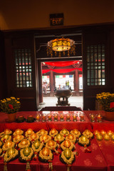 A buddhist temple in Singapore