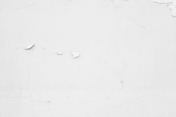 Grunge blank concrete wall white color for texture background