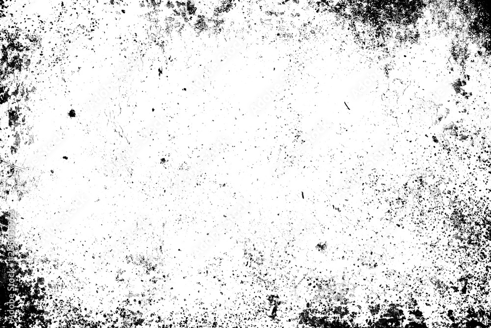 Wall mural abstract dirty or aging frame. dust particle and dust grain texture or dirt overlay use effect for f