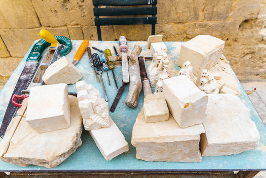 Tools for carving stone