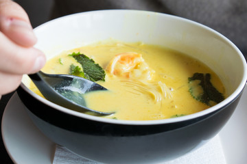 Curry soup