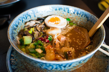 Seafood ramen