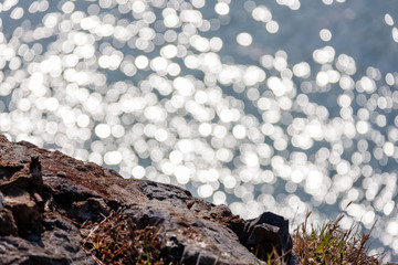 the glorious glow of the Busan sea