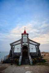 Fototapeta na wymiar Beautiful Badogawa Jukseong Cathedral
