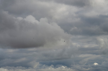 nuvens céu