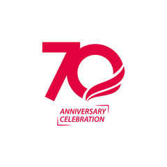 90 Year Anniversary Celebration Vector Template Design Illustration