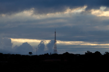 nuvens céu