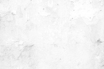 White Grunge Wall Texture Background.