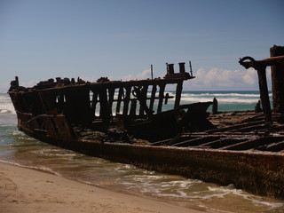 SS Maheno Shipwreck fraser island