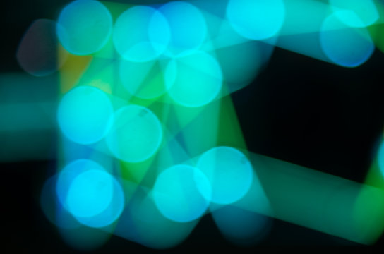 Abstract color bokeh background