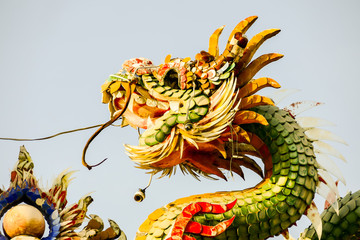 Beautiful photo of Wat Temple taken in thailand