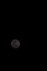 Moon in Night Sky © underworld