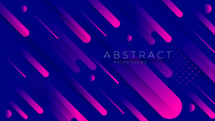 Minimal geometric Trendy gradient shapes composition. background Vector illustration.  Vector