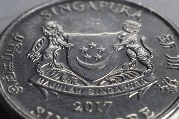 Singapore coin.