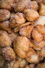 A “Phongko” fried dough snack chinesse style