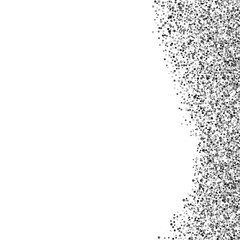 Card with silver sequins.