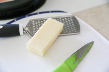 Close up of a Cheese Grater