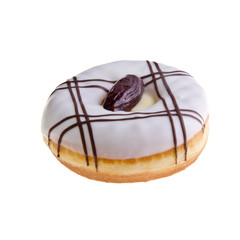 donut or donut with concept on a background.