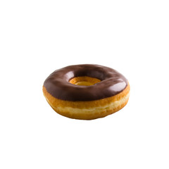 donut or donut with concept on a background.