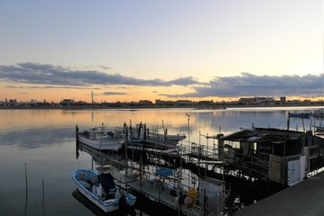 Fototapeta premium Wieczorna barka