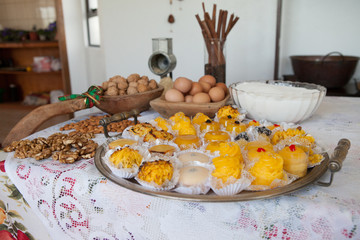 breakfast in the restaurant, Sweets of Pelotas, Sweets, Handmade sweets, Coffee, chocolate, doce de pelotas, sweet and sugar.