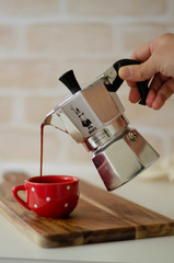 coffee making