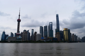 Naklejka premium Shanghai Pudong