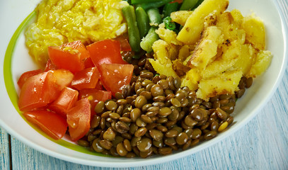 Sunshine Lentil Bowls