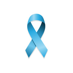 Autism awareness blue ribbon. World Autism day
