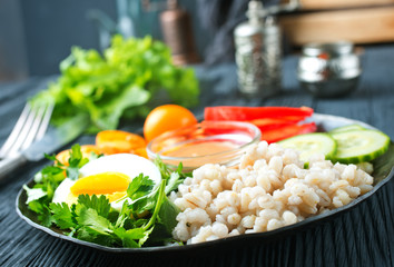 bulgur with vegetables