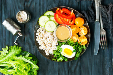 bulgur with vegetables