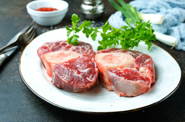 raw meat