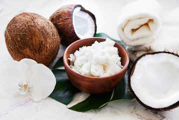 Coconut natural spa ingredients
