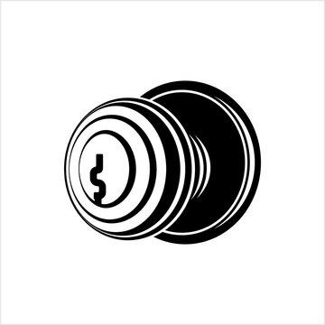 recommend clip art: Door Handle Knob Icon, Door Latch