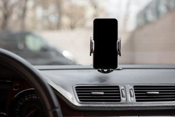 Car smart phone holder