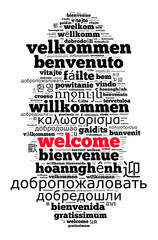 Word Welcome in different languages - 265084135