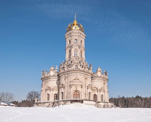 The old Orthodox Church of  Sign of  Blessed Virgin Mary