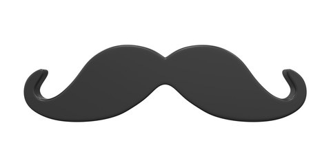 Mustache Icon Isolated