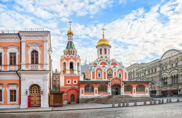 Казанская церковь на Красной Площади Kazan Church on Red Square in...