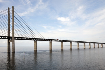 Fototapeta na wymiar Die Brücke über den Öresund
