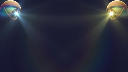 2 eyes with light beam shine rays background illustration New quality universal colorful joyful nice cool 4k stock image