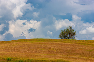 Fototapeta na wymiar Asolani hills in Italy