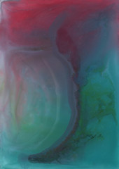 Abstract colorful marble watercolor acrylic inc background texture