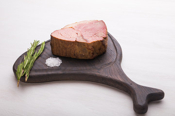 Food, national cuisine and delicious concept - Traditional Central Asian horse meat